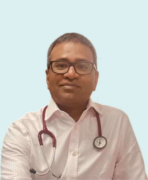 Portrait of Dr Ashfaq Karim Mohammad, General Practitioner